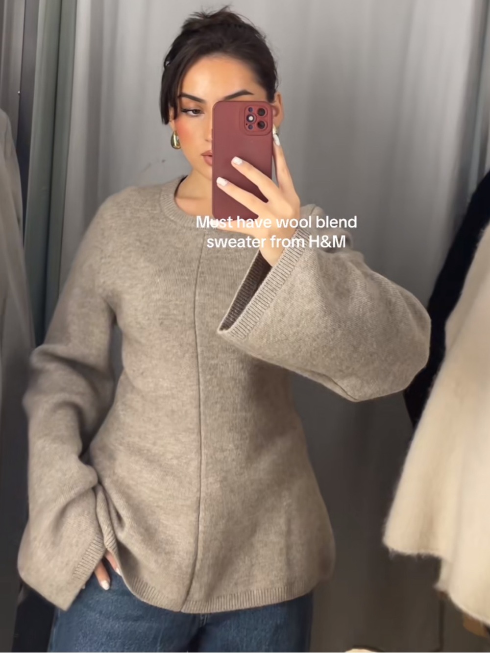 H&M Wool-Blend Sweater - M
